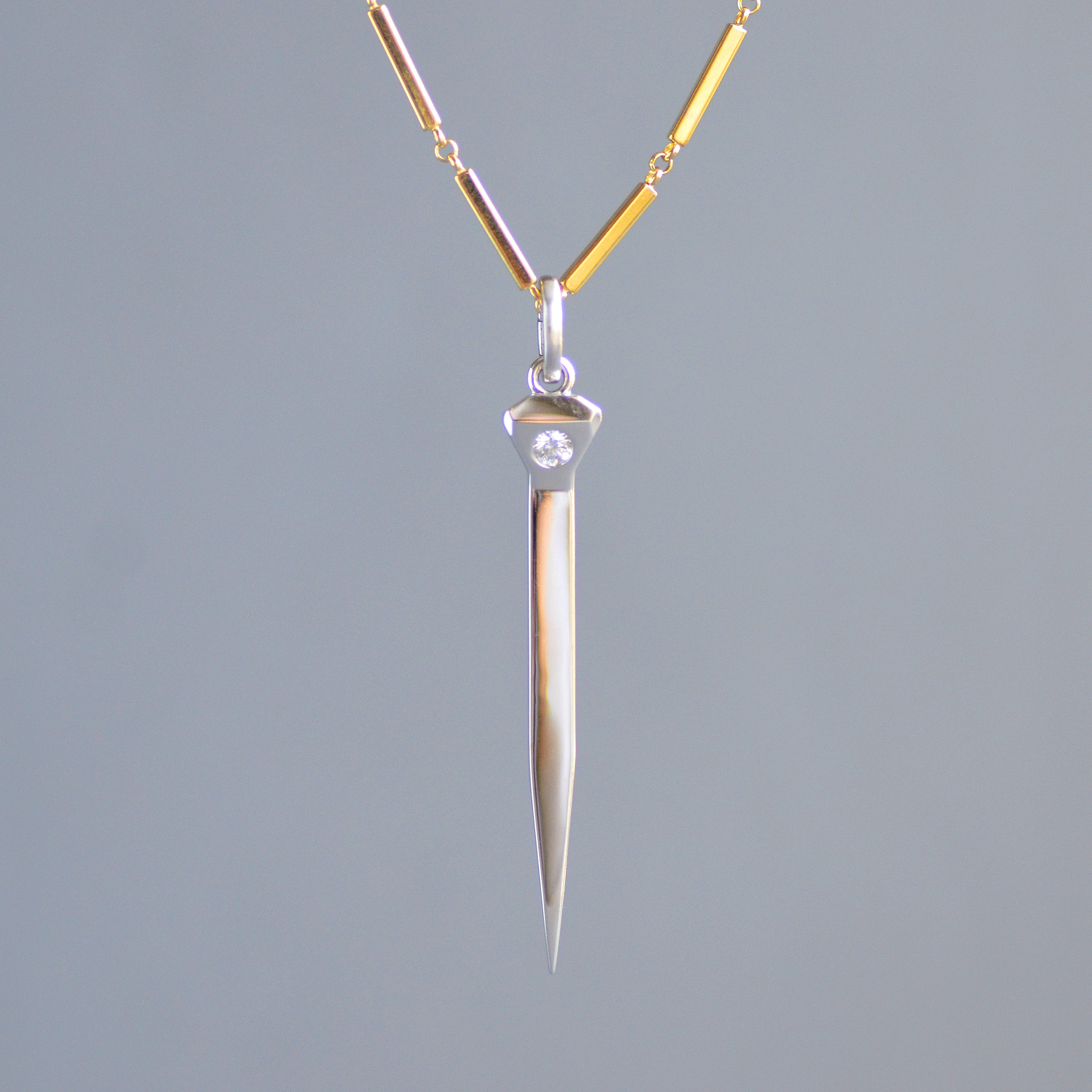 Lucky nail pendant