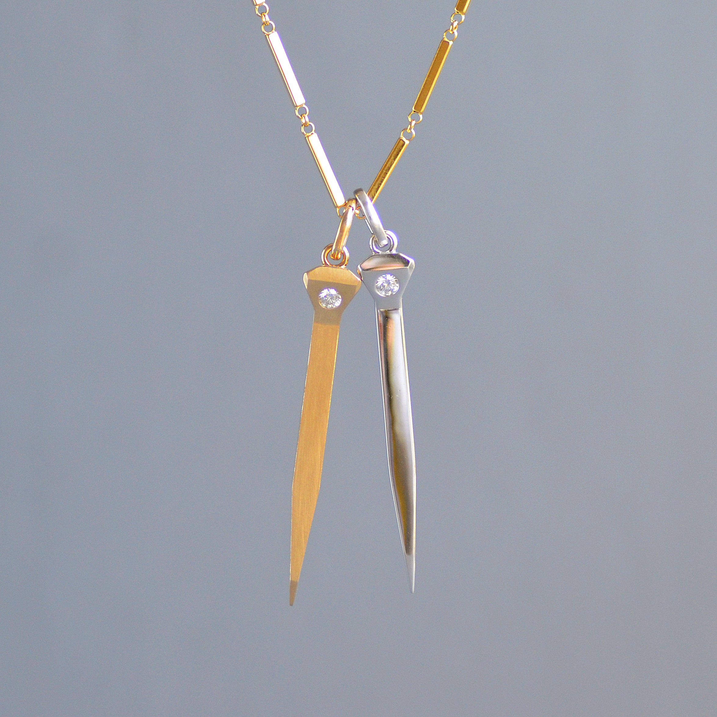 Lucky nail pendant