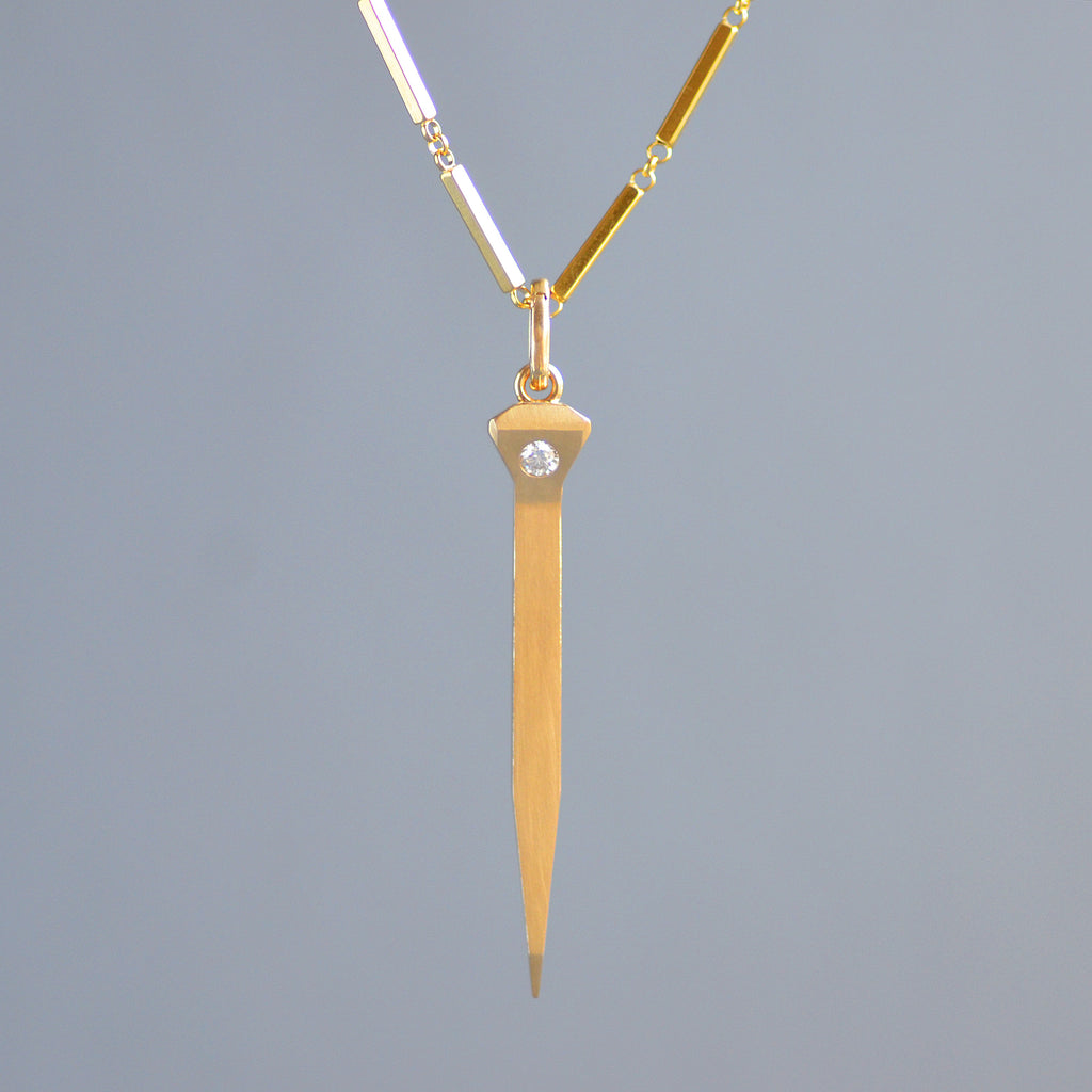 Lucky nail pendant