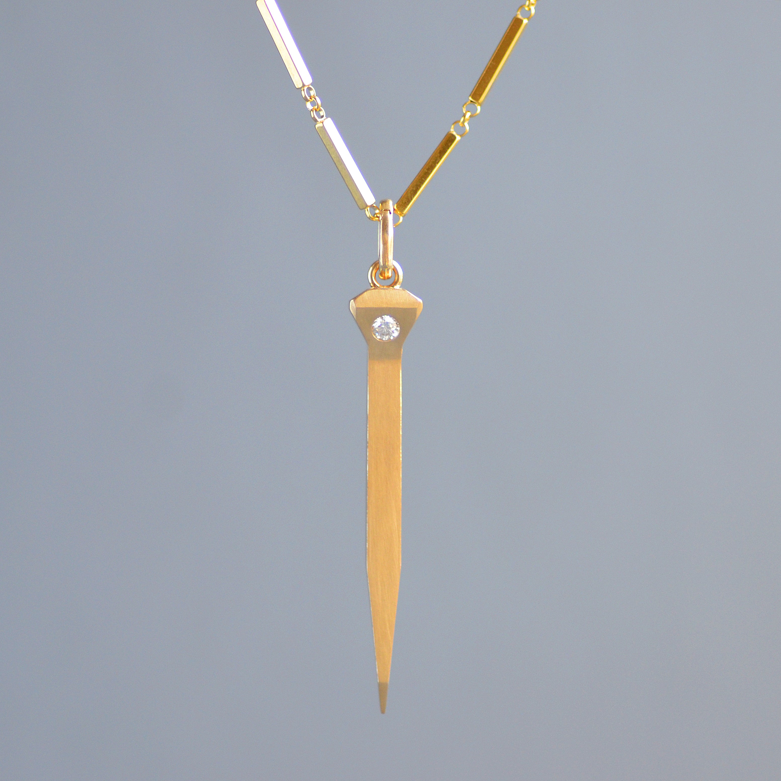 Lucky nail pendant
