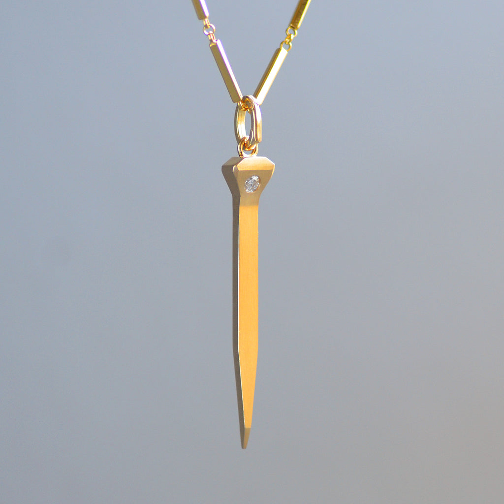 Lucky nail pendant