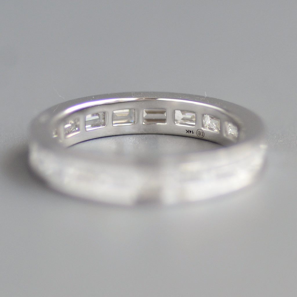 Baguette eternity band