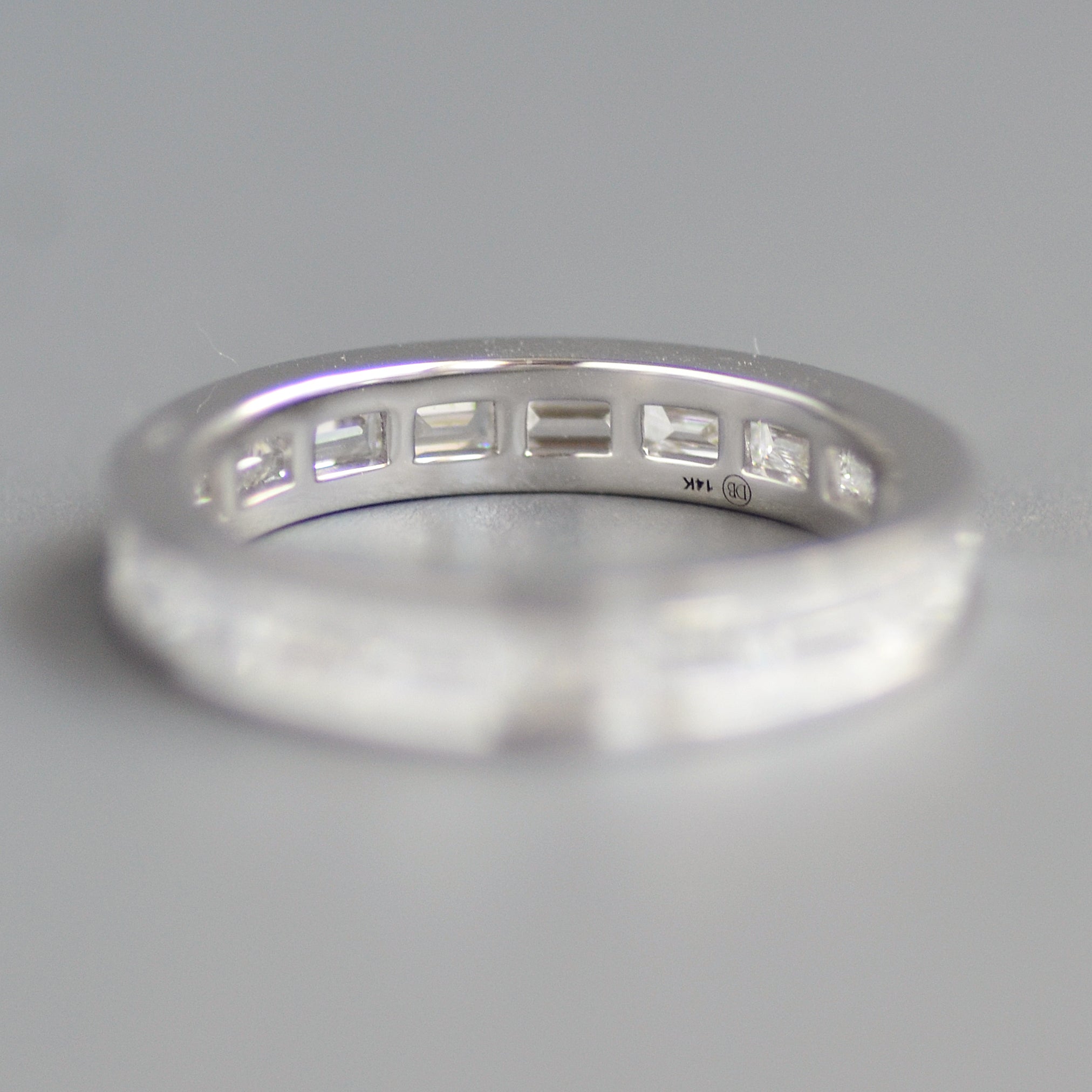 Baguette eternity band