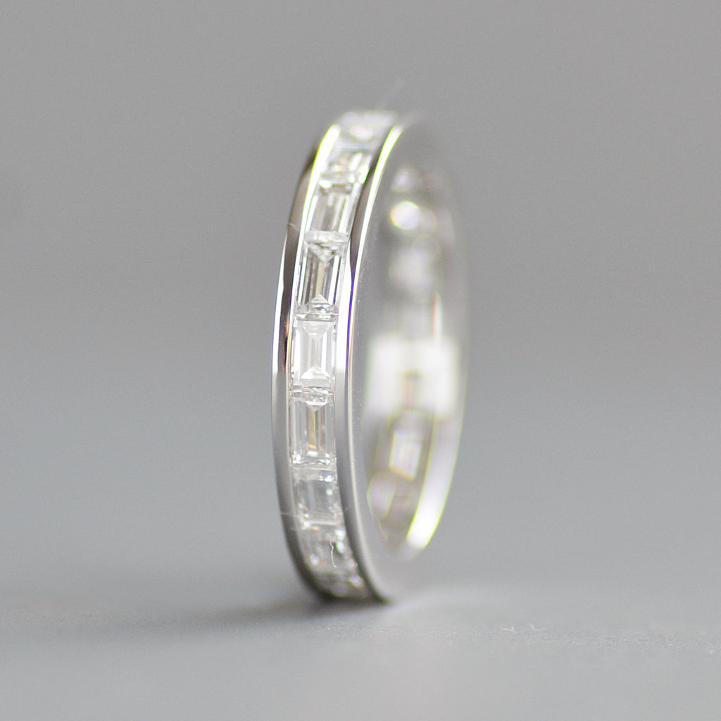 Baguette eternity band