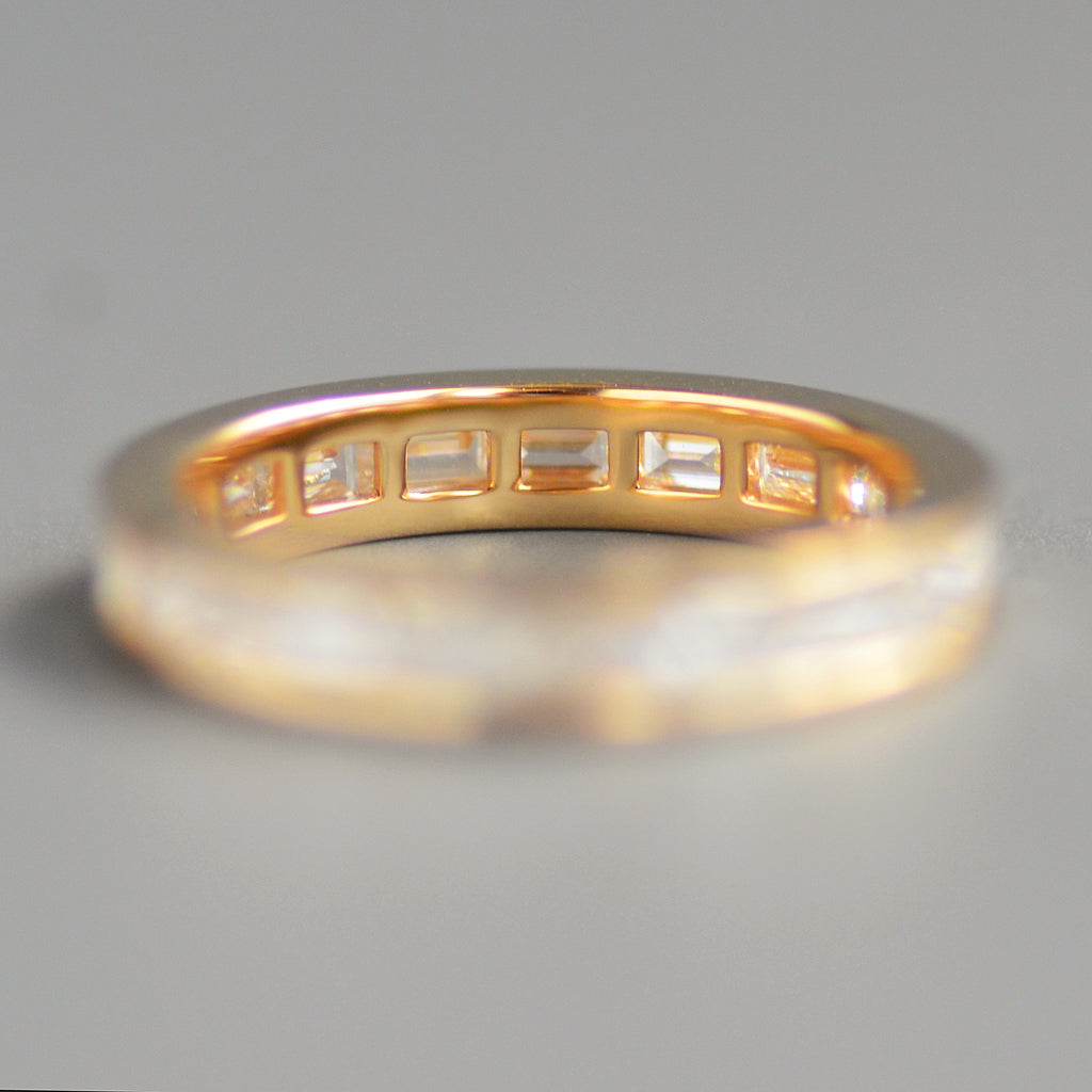 Baguette eternity band