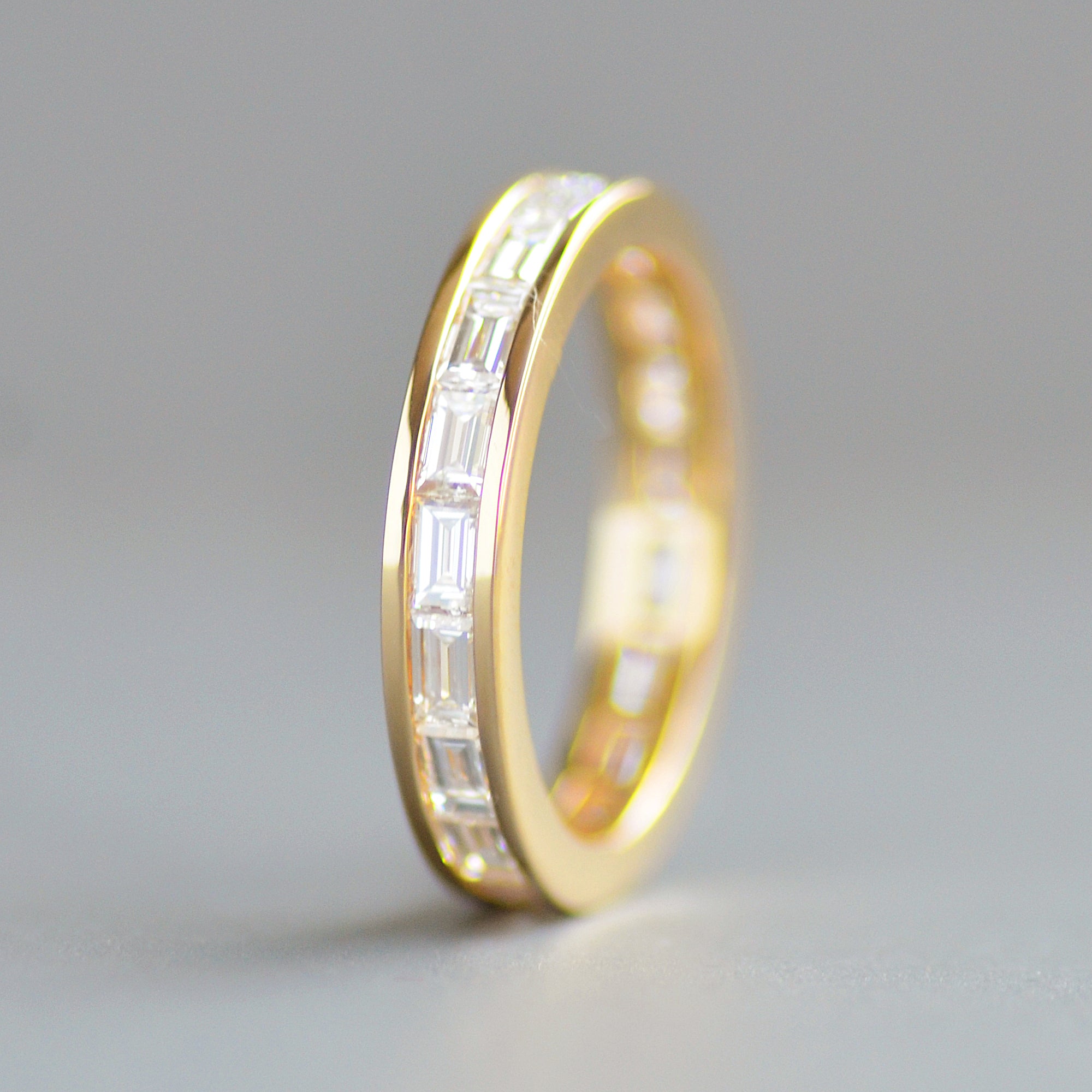 Baguette eternity band
