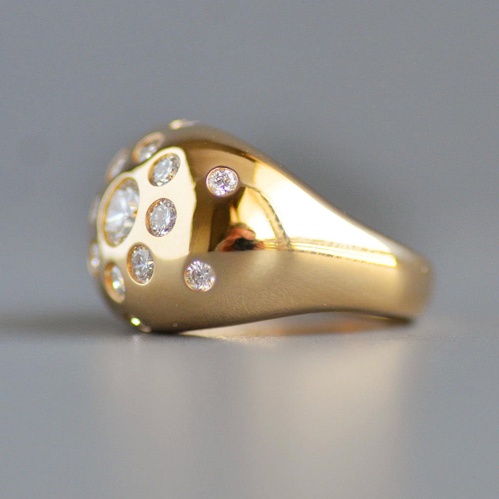 The bombe pinky ring