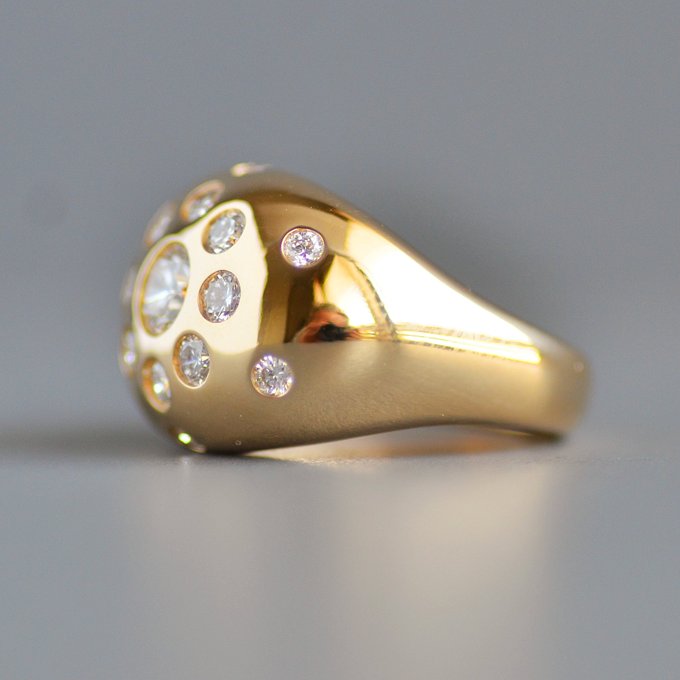 The bombe pinky ring