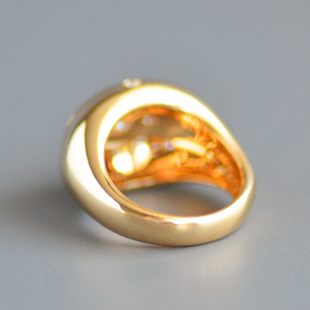 The bombe pinky ring