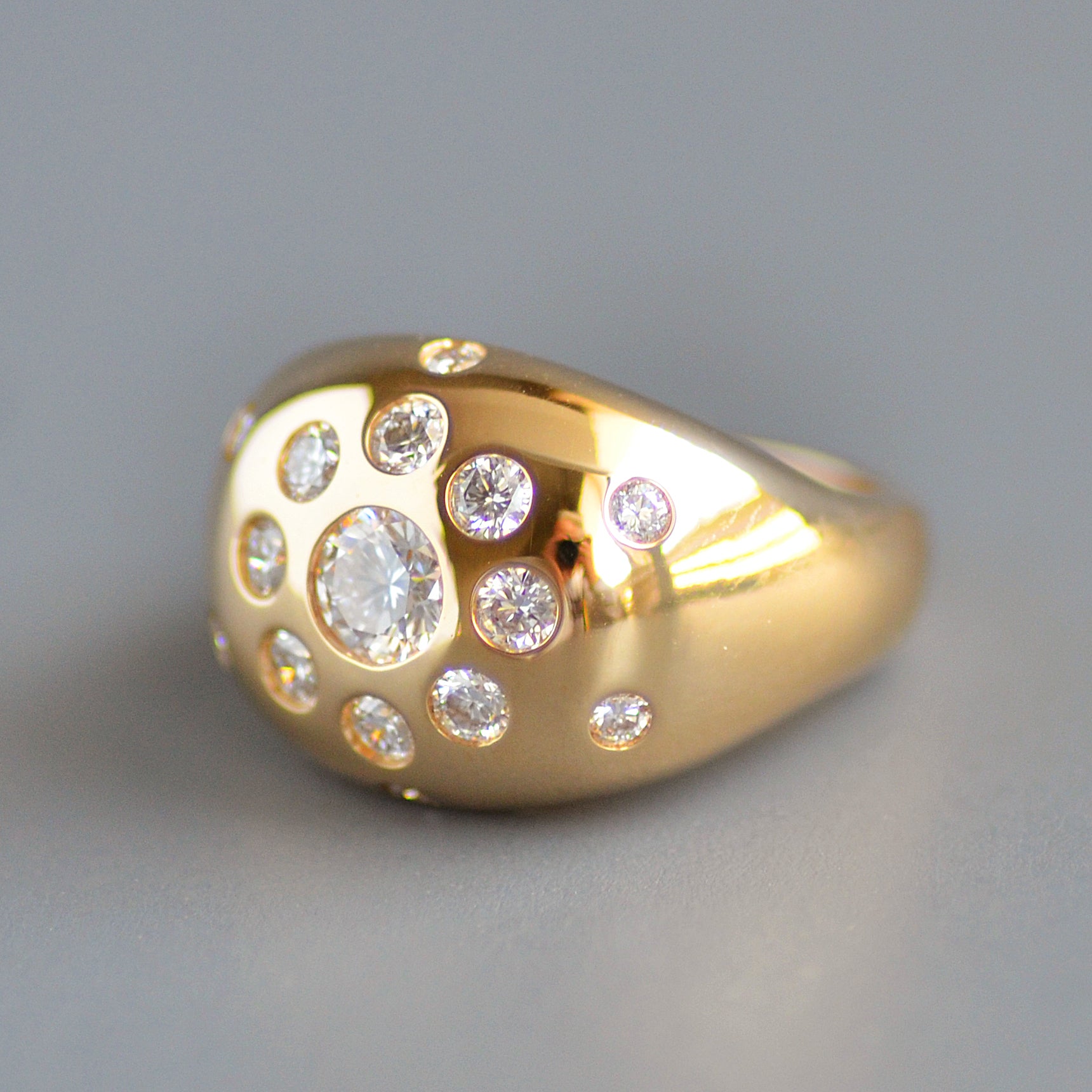 The bombe pinky ring